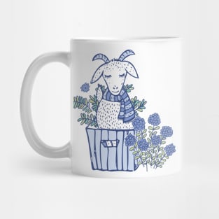 Goat in a Box Mug